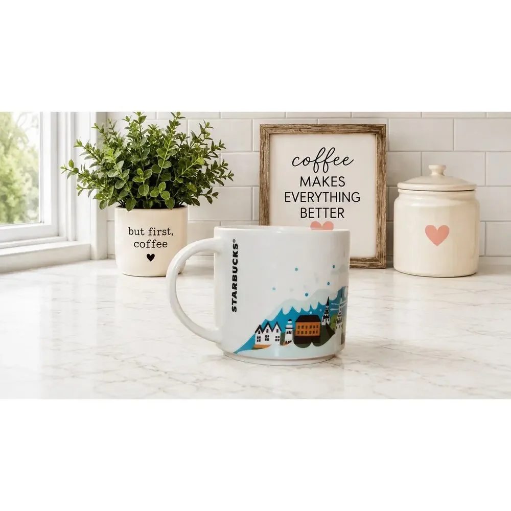 Starbucks Russia You Are Here Collection Mug 14oz Coffee Mug RARE